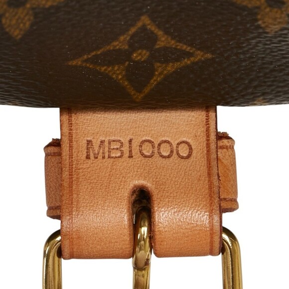 LOUIS VUITTON Brown Monogram Leather Shoulder Bag - Picture 12 of 13